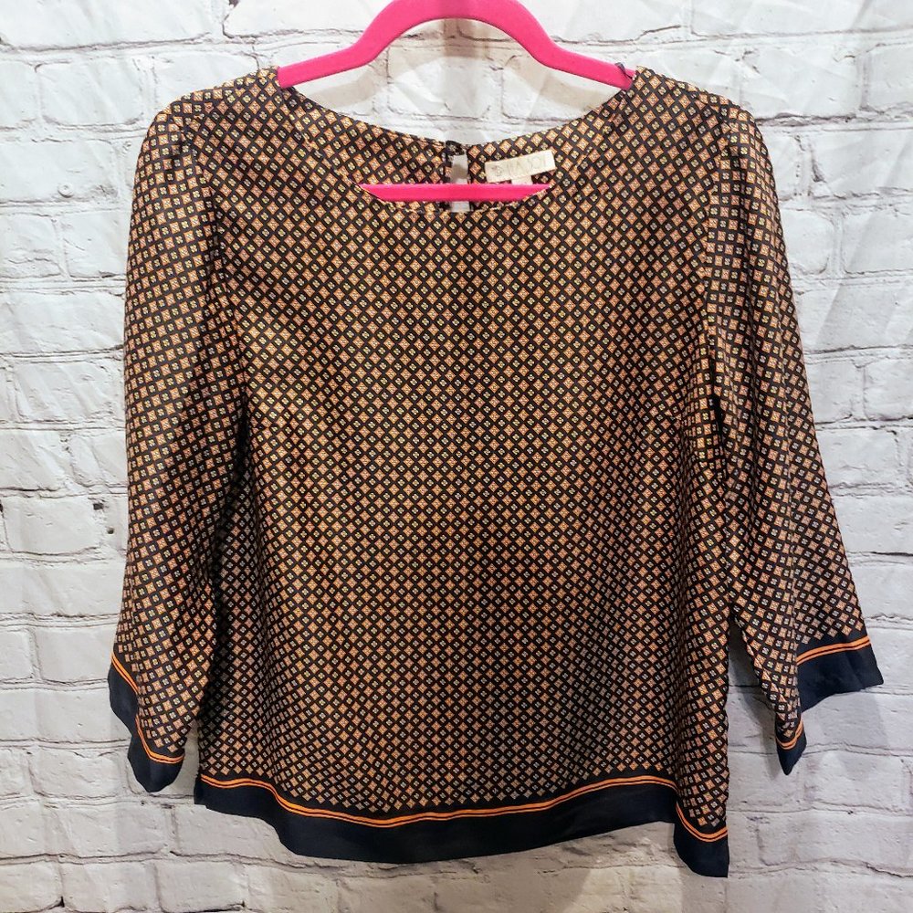 Lila Rose silky blouse size S